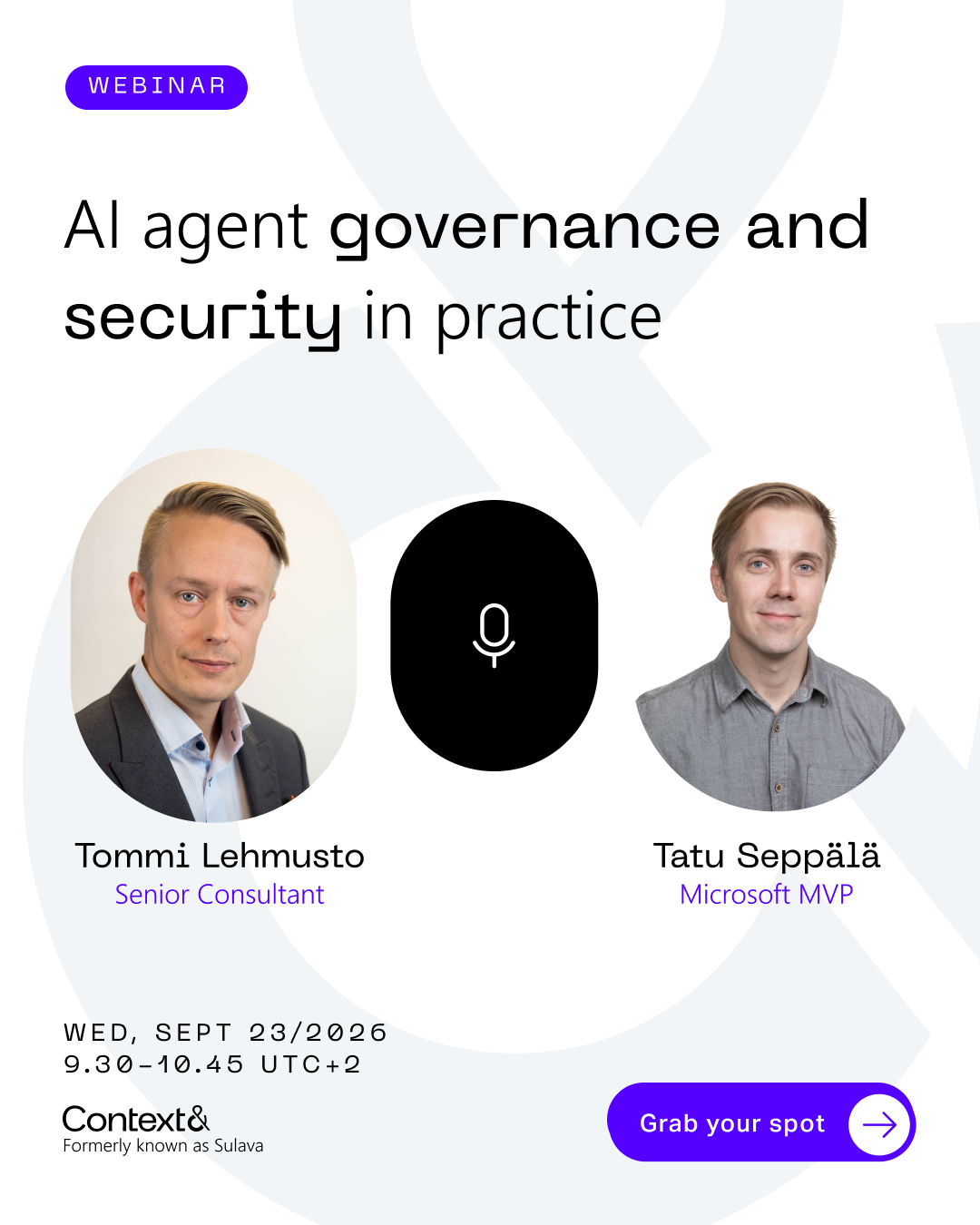 AI agent governance and security in practice – 1080×1350
